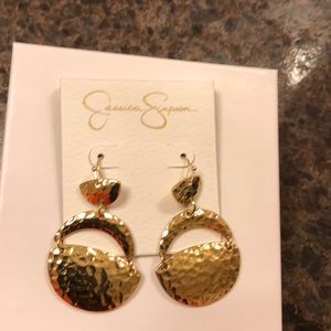 Jessica Simpson Gold Earrings!